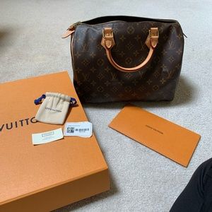 New Louis Vuitton Speedy 30